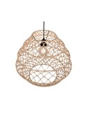 Lámpara de techo HIVE cuerda natural y altura ajustable bombilla excl. 1x E27 max. 60W IP20