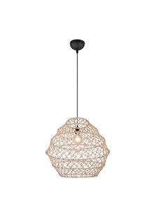 Lámpara de techo HIVE cuerda natural y altura ajustable bombilla excl. 1x E27 max. 60W IP20
