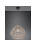 Lámpara de techo HIVE cuerda natural y altura ajustable bombilla excl. 1x E27 max. 60W IP20