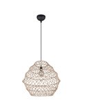 Lámpara de techo HIVE cuerda natural y altura ajustable bombilla excl. 1x E27 max. 60W IP20