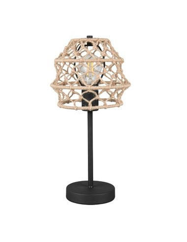 Luminária de mesa HIVE feita de corda natural, lâmpada excl. 1x E27 máx. 10 W IP20