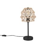 Lampe de table HIVE en corde naturelle, ampoule exclue. 1x E27 max. 10 W IP20