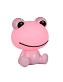 Lámpara infantil de mesa ranita HOPPER con interruptor y cambio de color RGB 3W 1x 30lm IP20 Rosa