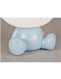 Lámpara de sobremesa ranita infantil HOPPER con interruptor y cambio de color RGB 3W 1x 30lm IP20 Azul