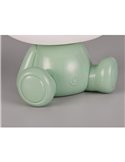 Lámpara infantil de sobremesa ranita HOPPER con interruptor y cambio de color RGB 3W 1x 30lm IP20 Verde