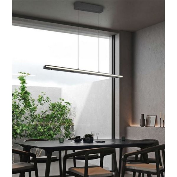 Suspension LED dimmable GRAHAM avec fonction mémoire et hauteur réglable 10/4,5W 480Lm/920Lm IP20
