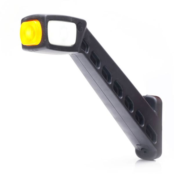 Galibo NEON largo 25,4Cm con logo WAS Ambar - Blanco - Rojo 12V 24V A R1 SM1 W256N LOGO