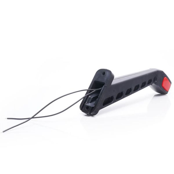Galibo NEON largo 25,4Cm con logo WAS Ambar - Blanco - Rojo 12V 24V A R1 SM1 W256N LOGO