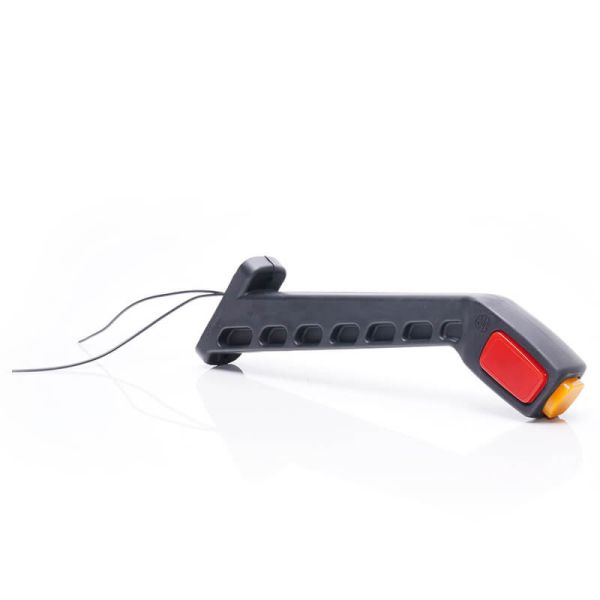 Galibo NEON largo 25,4Cm con logo WAS Ambar - Blanco - Rojo 12V 24V A R1 SM1 W256N LOGO