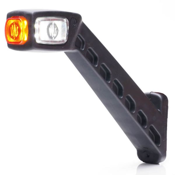 Galibo LED largo 25,4Cm con logo WAS Ambar - Blanco - Rojo 12V 24V A R1 SM1