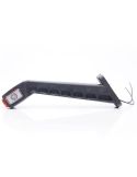 Galibo LED largo 25,4Cm con logo WAS Ambar - Blanco - Rojo 12V 24V A R1 SM1