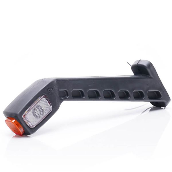 Galibo LED largo 25,4Cm con logo WAS Ambar - Blanco - Rojo 12V 24V A R1 SM1