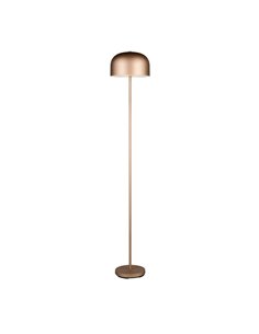 Lámpara de pie LED estilo seta JEFF función táctil y batería recargable USB 2,5W 1x 250lm, 3000K IP20 Marrón