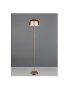 Lámpara de pie LED estilo seta JEFF función táctil y batería recargable USB 2,5W 1x 250lm, 3000K IP20 Marrón 2