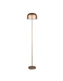Lámpara de pie LED estilo seta JEFF función táctil y batería recargable USB 2,5W 1x 250lm, 3000K IP20 Marrón