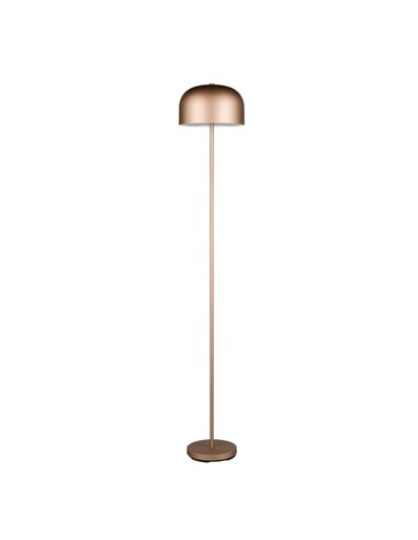 Lámpara de pie LED estilo seta JEFF función táctil y batería recargable USB 2,5W 1x 250lm, 3000K IP20 Marrón