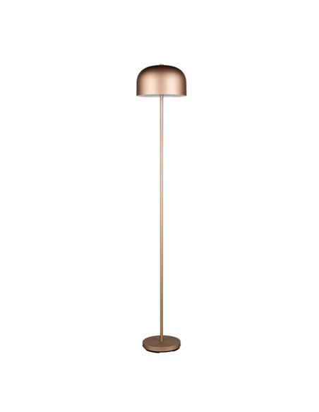 Lámpara de pie LED estilo seta JEFF función táctil y batería recargable USB 2,5W 1x 250lm, 3000K IP20 Marrón