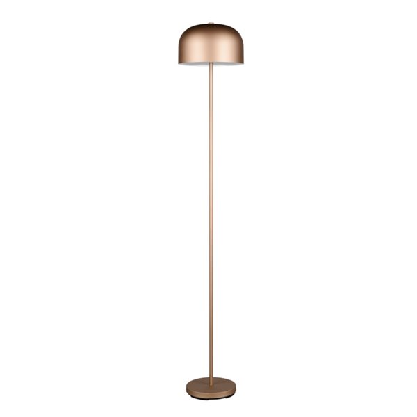 Lámpara de pie LED estilo seta JEFF función táctil y batería recargable USB 2,5W 1x 250lm, 3000K IP20 Marrón