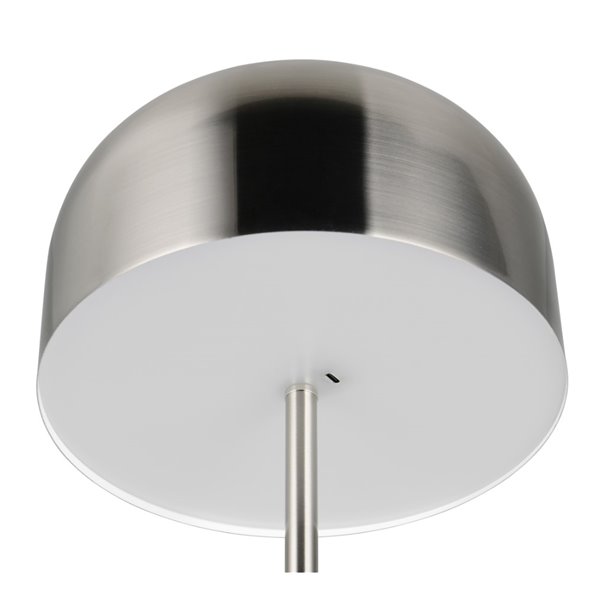Lámpara de pie LED JEFF con función táctil y batería recargable USB bombilla 2,5W 1x 250lm, 3000K IP20 Níquel