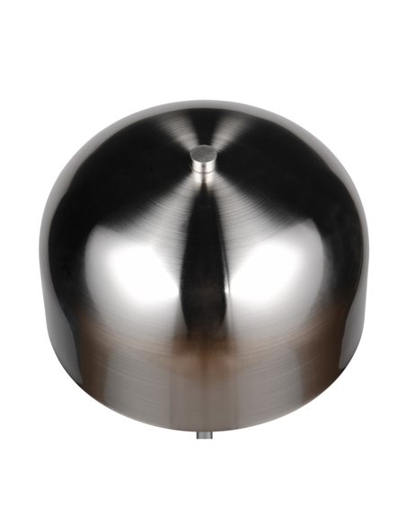 Lámpara de pie LED JEFF con función táctil y batería recargable USB bombilla 2,5W 1x 250lm, 3000K IP20 Níquel