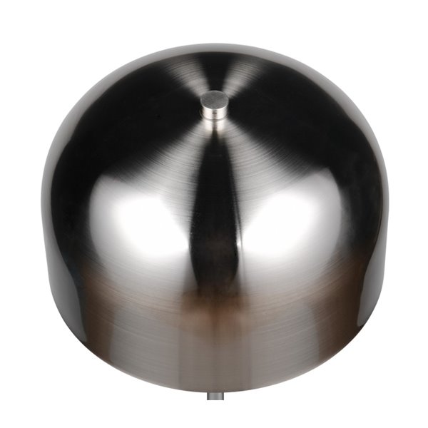 Lámpara de pie LED JEFF con función táctil y batería recargable USB bombilla 2,5W 1x 250lm, 3000K IP20 Níquel