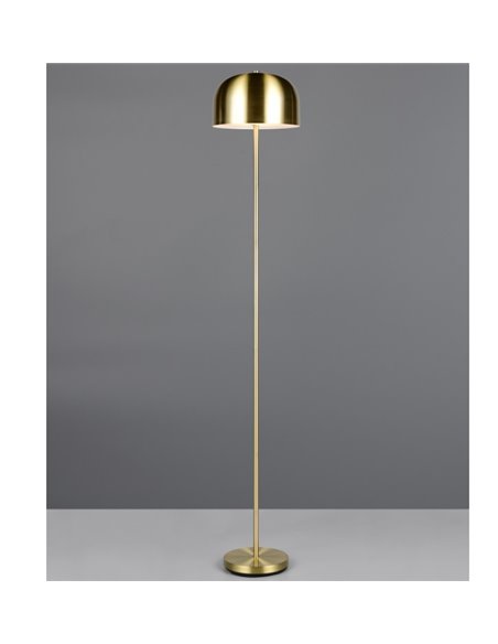 Lámpara de pie minimalista JEFF batería recargable USB y función táctil bombilla 2,5W 1x 250lm, 3000K IP20 Oro