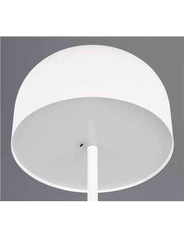 Lámpara de pie sencilla JEFF  función táctil y batería recargable USB 2,5W 1x 250lm, 3000K IP20 Blanco