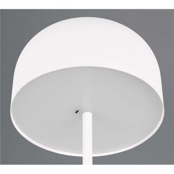 Lámpara de pie sencilla JEFF  función táctil y batería recargable USB 2,5W 1x 250lm, 3000K IP20 Blanco