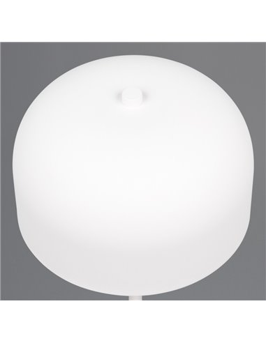 Lámpara de pie sencilla JEFF  función táctil y batería recargable USB 2,5W 1x 250lm, 3000K IP20 Blanco