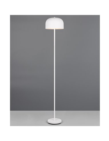 Lampadaire simple JEFF fonction tactile et batterie rechargeable USB 2.5W 1x 250lm, 3000K IP20 Blanc