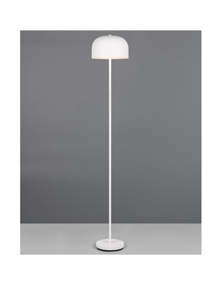 Luminária de chão simples JEFF com função de toque e bateria recarregável USB 2,5 W 1x 250lm, 3000K IP20 Branco