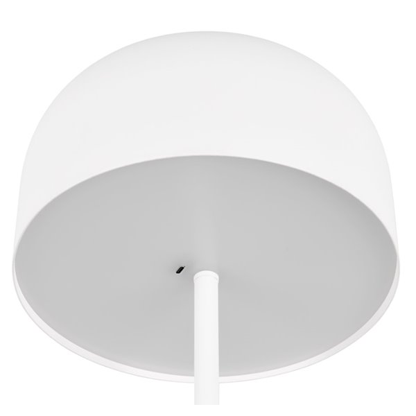 Lámpara de pie sencilla JEFF  función táctil y batería recargable USB 2,5W 1x 250lm, 3000K IP20 Blanco