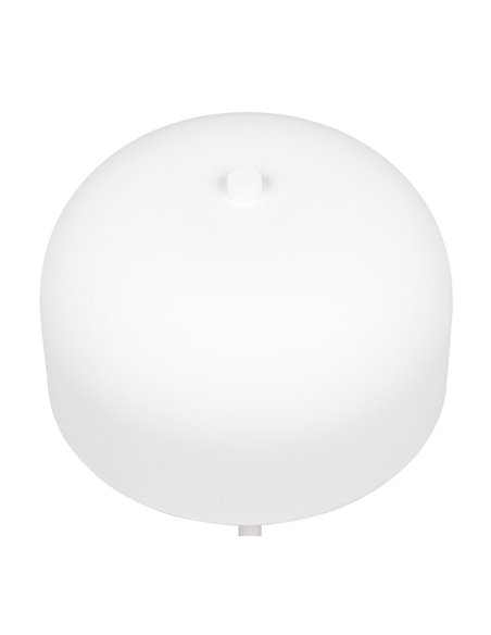 Luminária de chão simples JEFF com função de toque e bateria recarregável USB 2,5 W 1x 250lm, 3000K IP20 Branco
