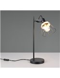 Lámpara de mesa rejilla JEROME detalle rattan bombilla excl. 1x E27 max. 10W IP20