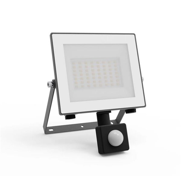 Projecteur à détecteur de mouvement ultra-efficace LOIS, 14 W 3 000 K/5 000 K 2 600 lm/2 650 lm