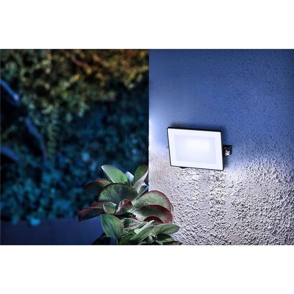 Projetor externo LOIS 10W, preto, 3000K/5000k 950Lm, IP65
