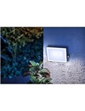 Projetor externo LOIS 20W, preto 3000K/5000K 2050Lm, IP65