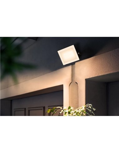 Projetor externo LOIS 30W, preto 3000K/5000K 3200Lm, IP65