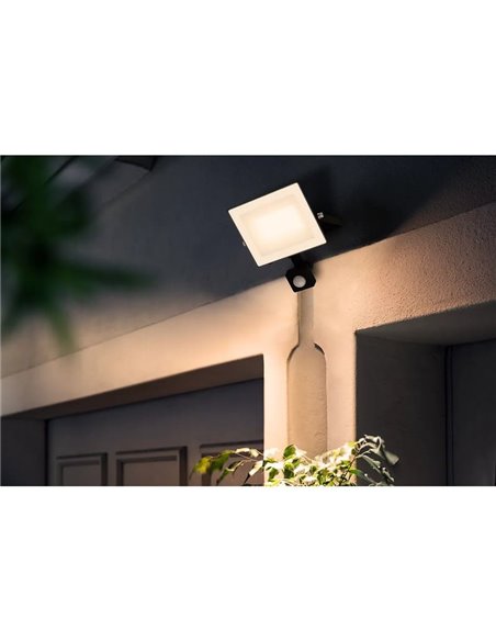 Proyector con sensor de movimiento exterior 30W LOIS, 3000K/5000K 3200Lm