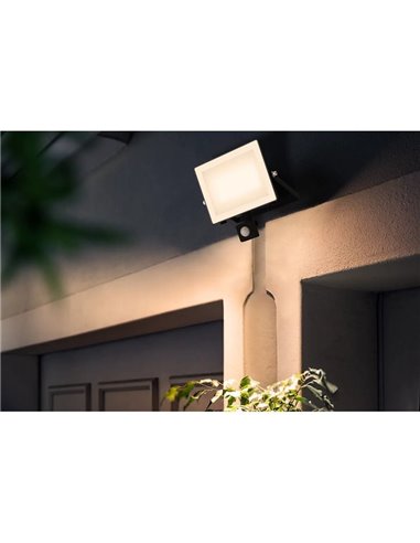 Proyector con sensor de movimiento exterior 50W LOIS, 3000K/5000K 3200Lm