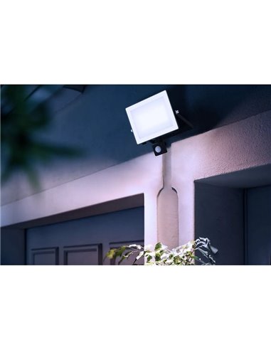 Proyector con sensor de movimiento exterior 50W LOIS, 3000K/5000K 3200Lm