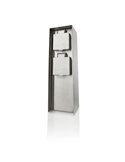 Poste con 2 tomas de corriente ROCK para exterior, con toma de tierra lateral, H: 24,5cm, IP44