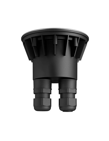 Foco empotrable LED de suelo con punto de tierra MOSS, para exterior, inox 3W 230V