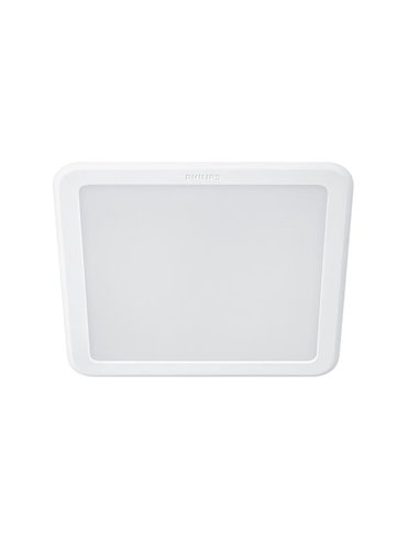 Downlight LED carré MESON 12,5W avec optique entrelacée, éblouissement réduit 900Lm/960Lm, 3000K/4000K/6500K