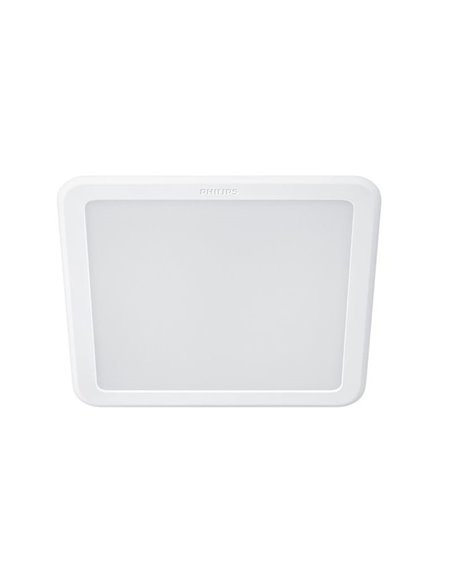 Downlight LED cuadrado 12,5W de óptica entrelazada MESON, deslumbramiento reducido 900Lm/960Lm, 3000K/4000K/6500K