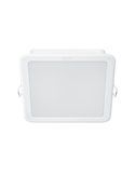 Downlight LED carré MESON 12,5W avec optique entrelacée, éblouissement réduit 900Lm/960Lm, 3000K/4000K/6500K
