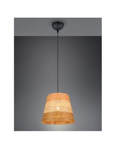 Lámpara de techo JOELINE de hilo de papel, altura ajustable bombilla excl. 1x E27 max. 10W IP20 2