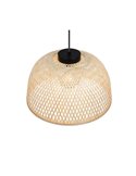 Lámpara de techo natural LAURENT pantalla de bambú Ø40cm y altura ajustable bombilla excl. 1x E27 max. 28W IP20