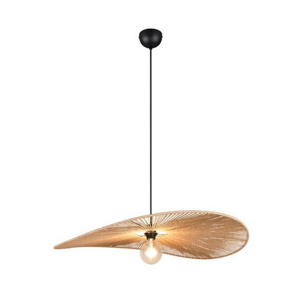 Lámpara de techo estilo pamela LAURINE pantalla de hilo de papel Ø78cm bombilla excl. 1x E27 max. 40W IP20