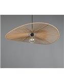 Lámpara de techo estilo pamela LAURINE pantalla de hilo de papel Ø78cm bombilla excl. 1x E27 max. 40W IP20